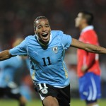 Uruguayan midfielder Alvaro Pereira cele