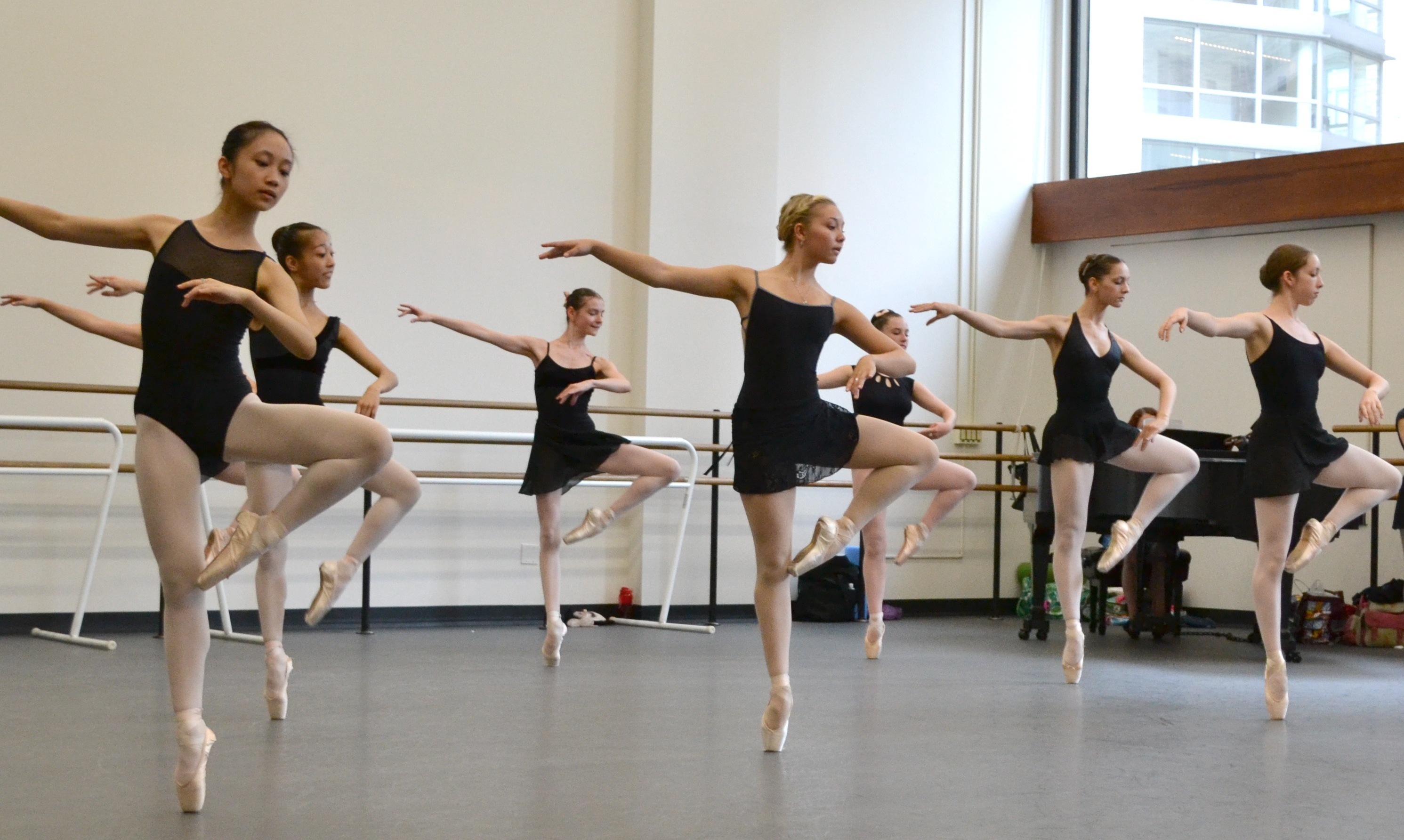 Audición Para Becas En La American Academy Ballet En El Parque Del 